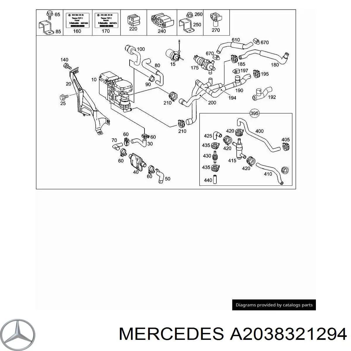 A2038321294 Mercedes