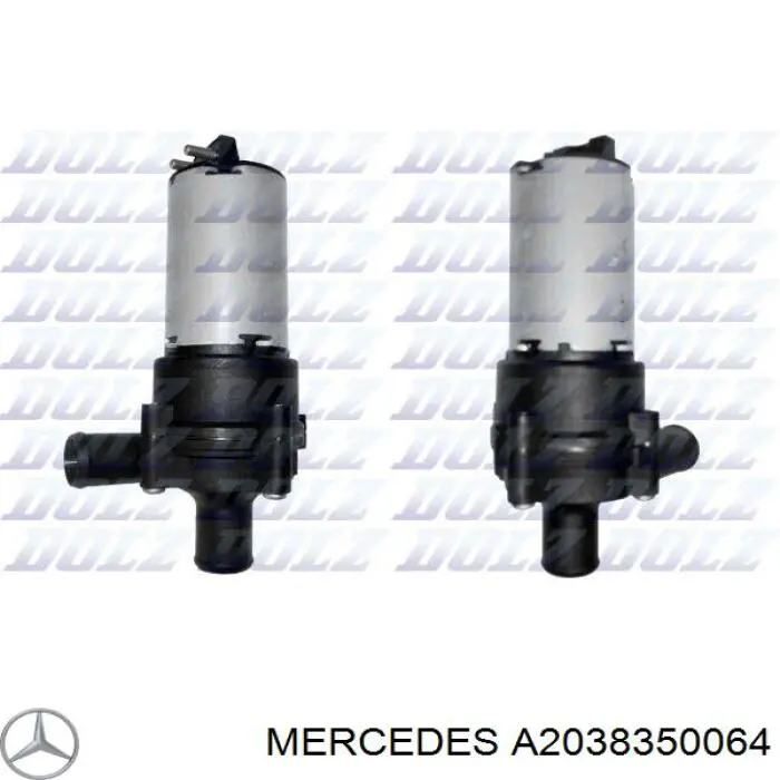 Comprar A2038350064 Mercedes Bomba de agua eléctrica auxiliar