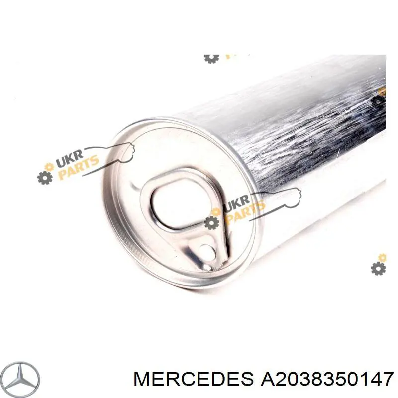 A2038350147 Mercedes receptor-secador del aire acondicionado