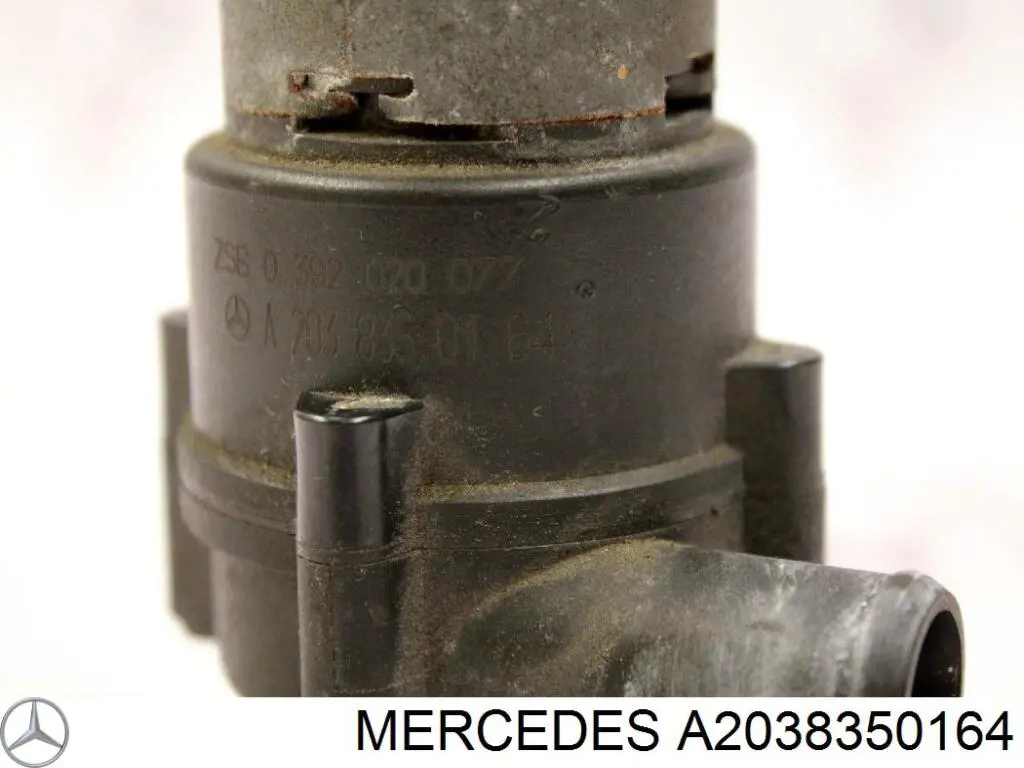 A2038350164 Mercedes bomba de agua, adicional eléctrico