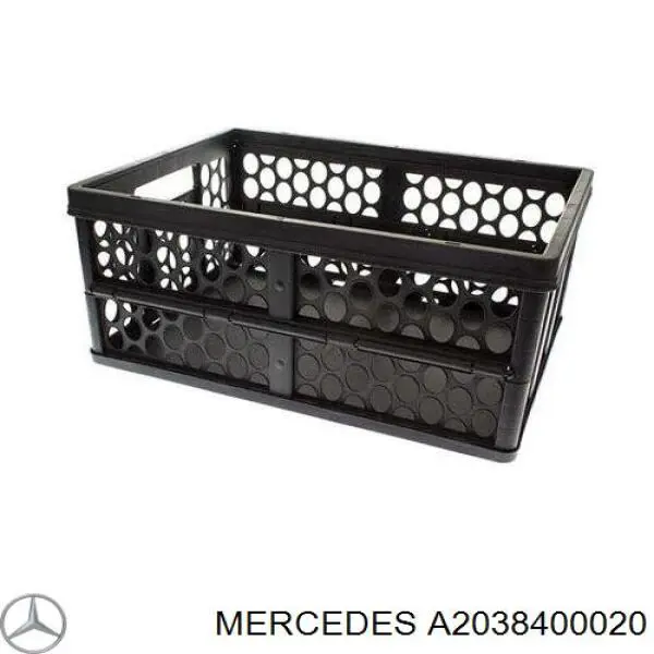 Boxeo (caja) para el maletero para Mercedes GLC (X253)