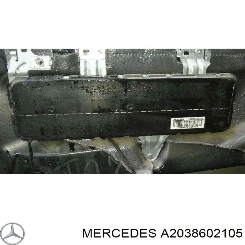 Airbag de la puerta delantera izquierda para Mercedes C (CL203)