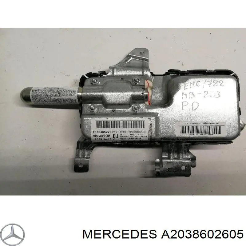 Airbag de puerta delantera derecha Mercedes A2038602605 precio, desde 30,49 EUR
