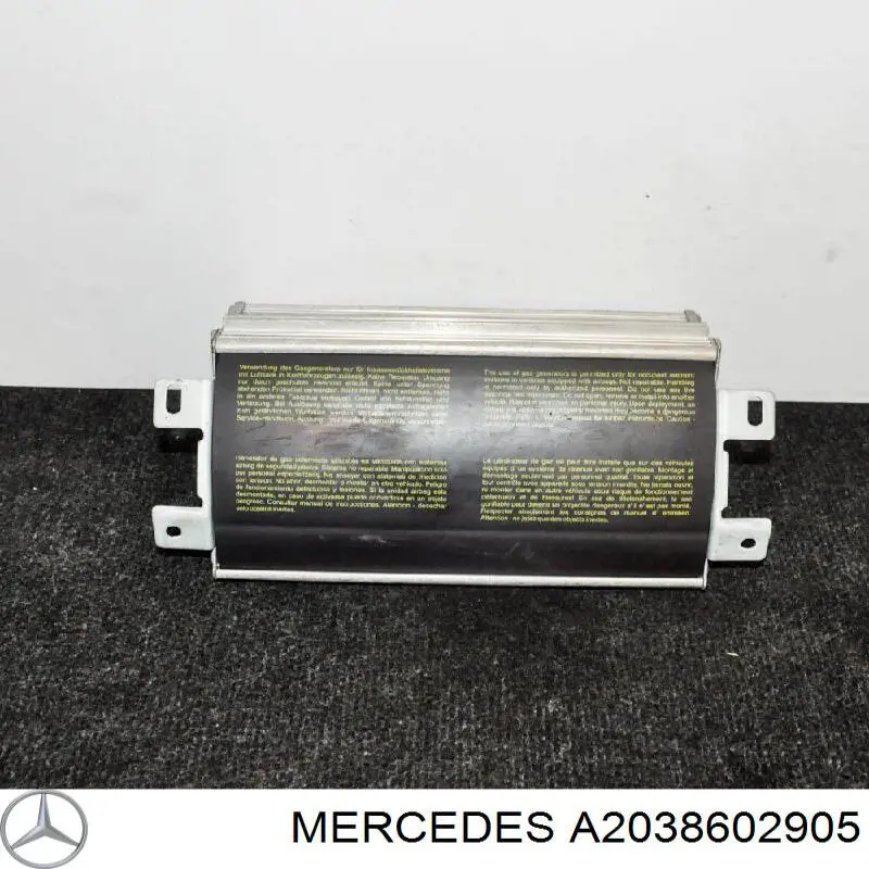 Comprar A2038602905 Mercedes Airbag en el lado del acompañante 