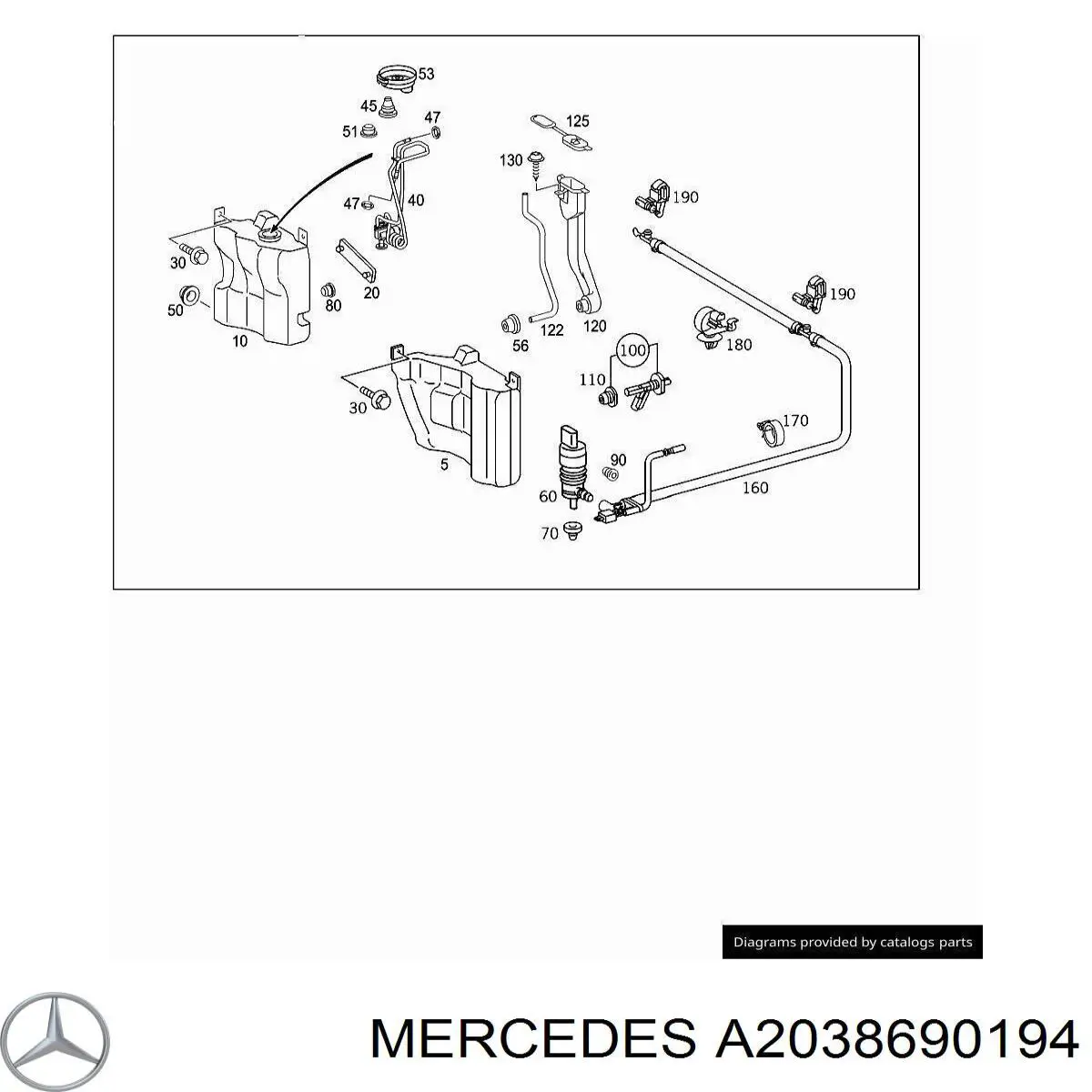 A2038690194 Mercedes 