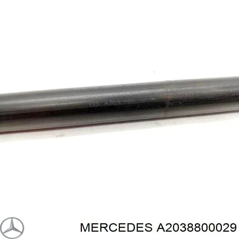 Amortiguador de capó derecho Mercedes A2038800029 precio, desde 17,24 EUR