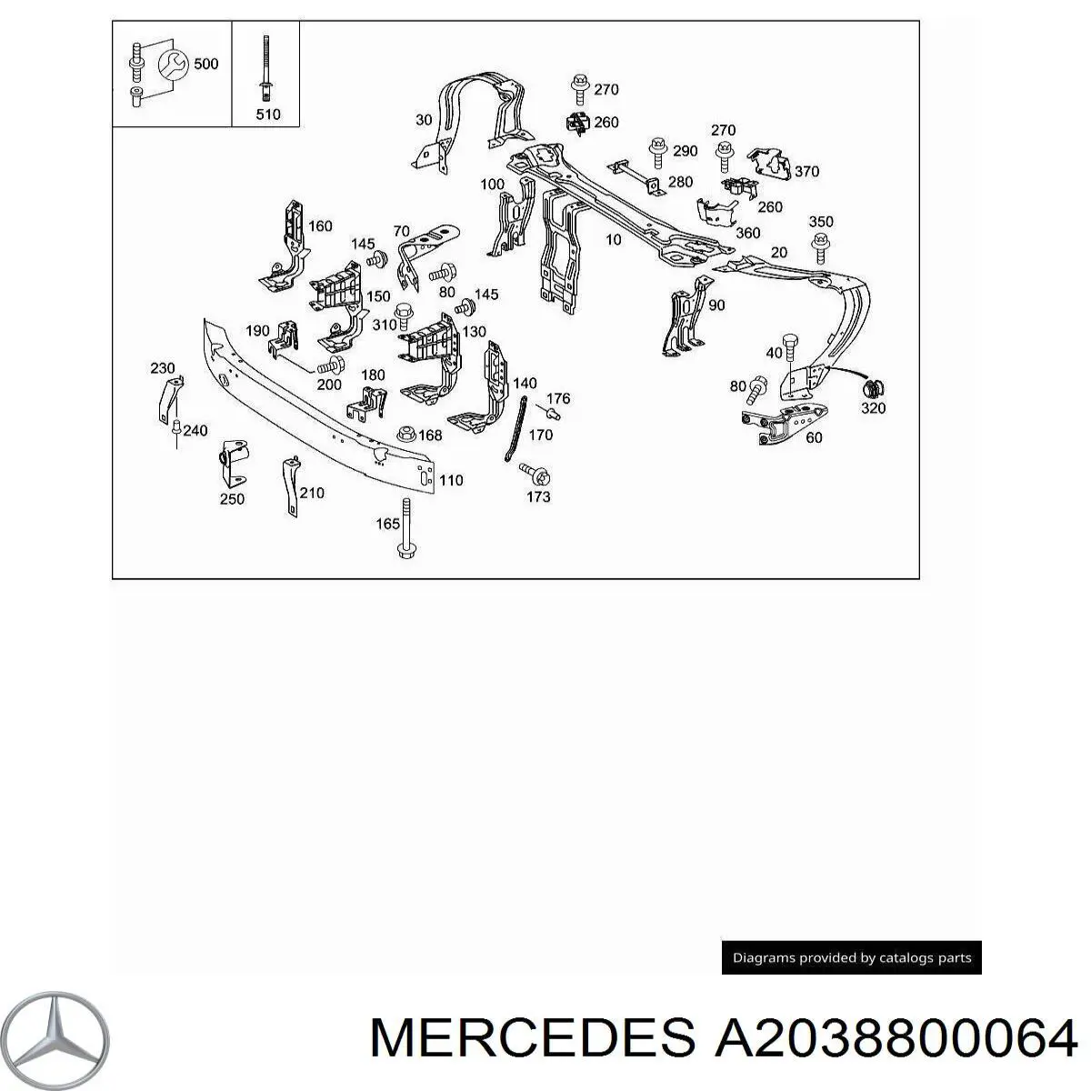 2038800064 Mercedes