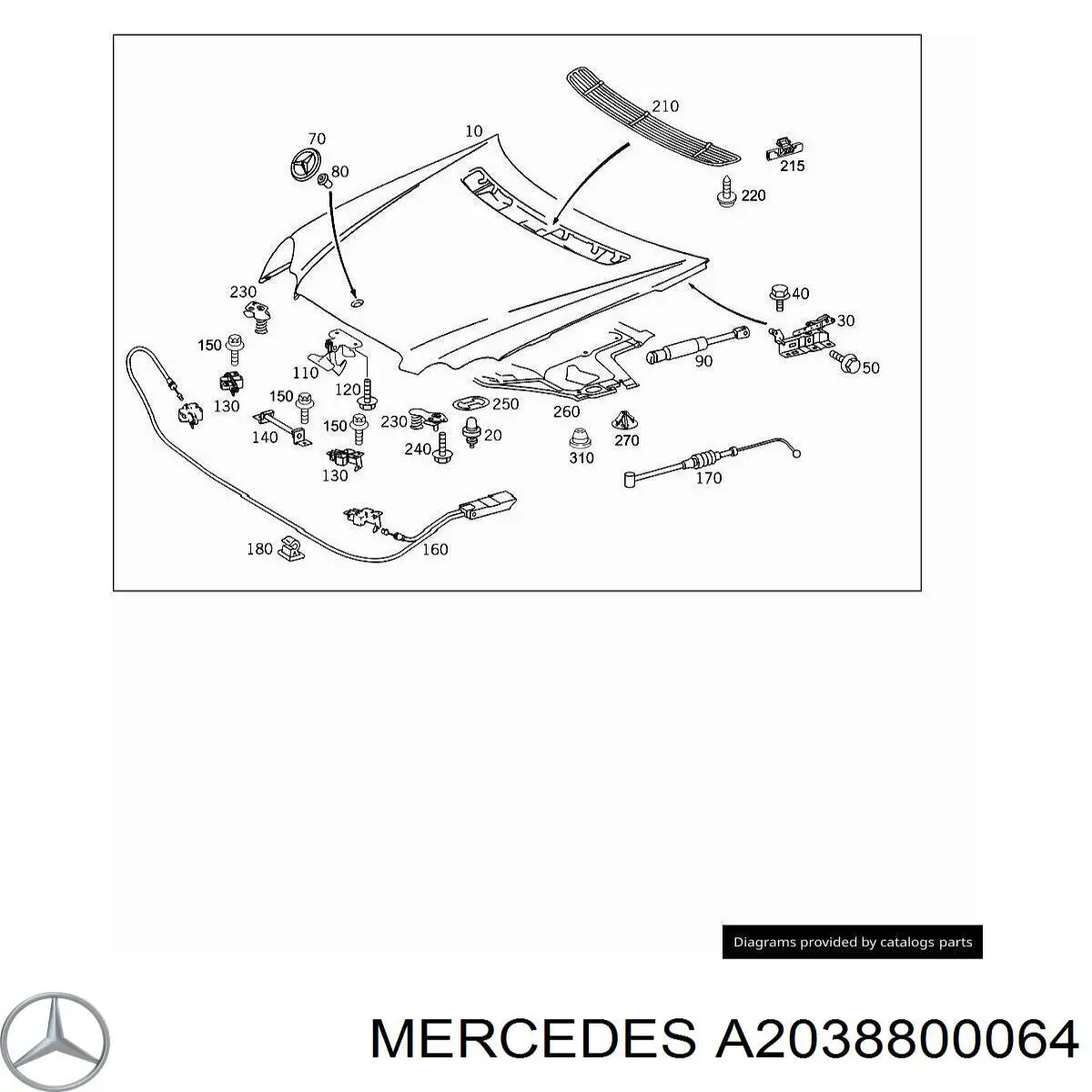 Comprar A2038800064 Mercedes 