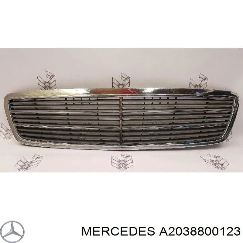Comprar A20388001237D11 Mercedes Rejilla frontal
