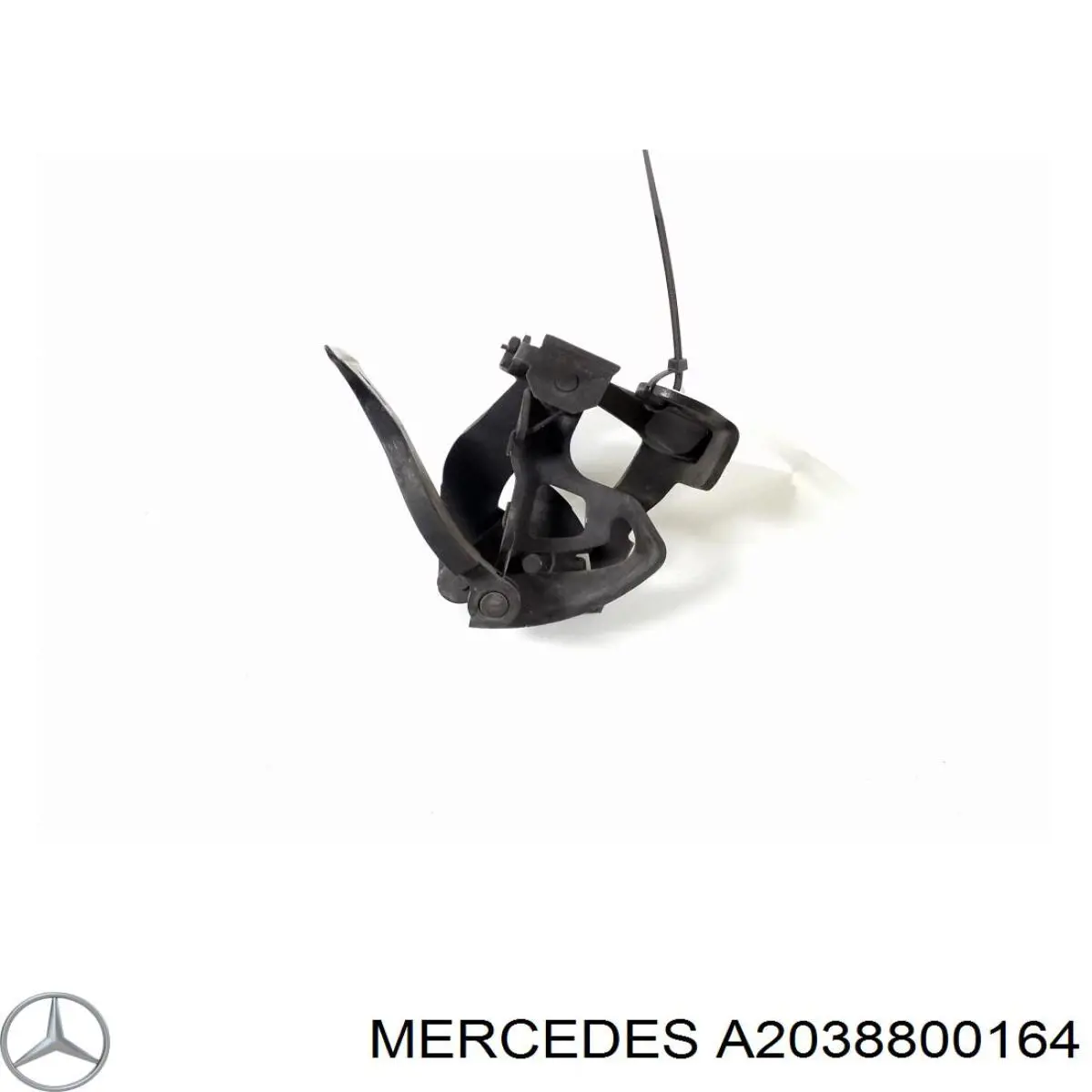 Cierre de capó para Mercedes C (S203)