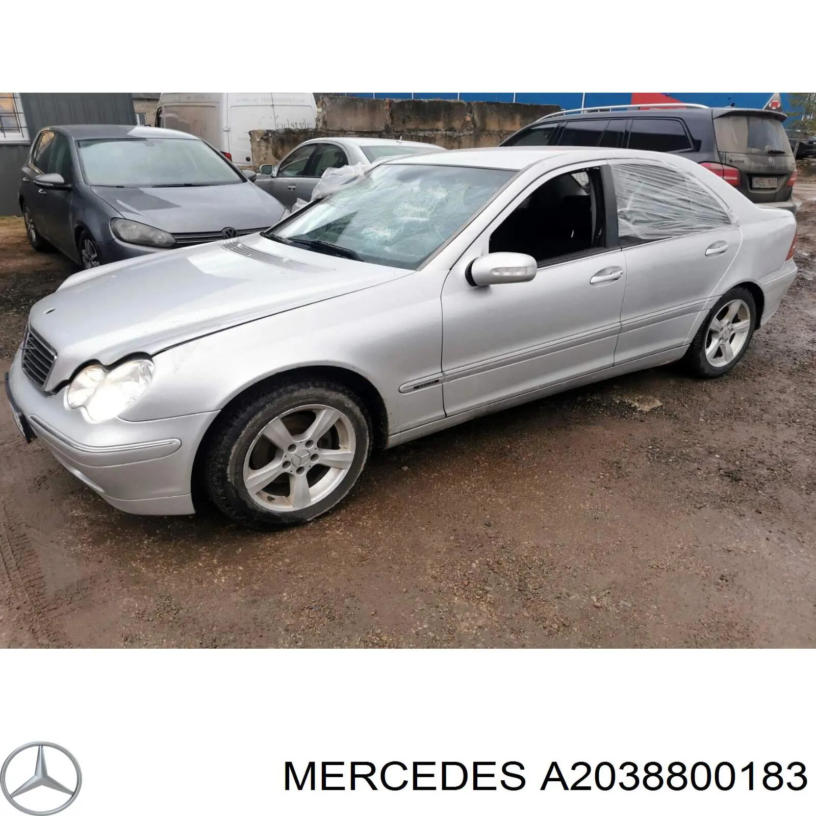 Rejilla delantera Mercedes A2038800183 precio, desde 119,91 USD