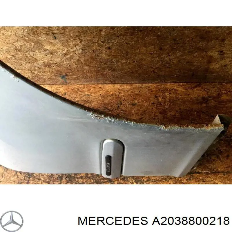 A2038800218 Mercedes guardabarros delantero derecho