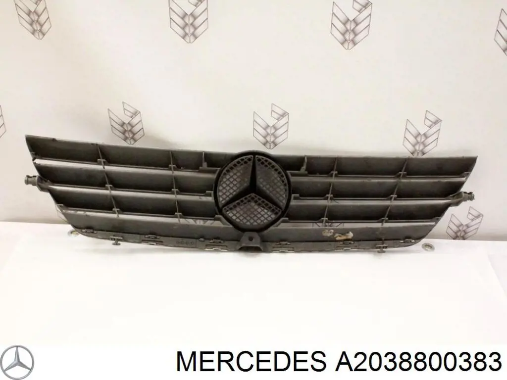 A2038800383 Mercedes panal de radiador