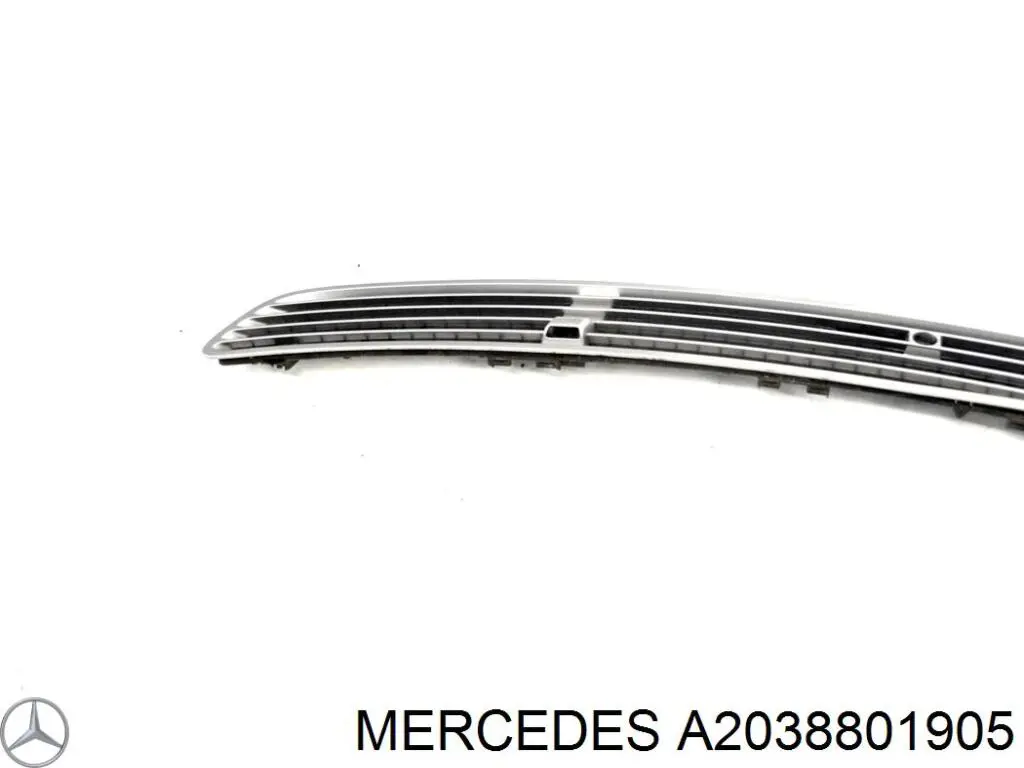 Rejilla del capó Mercedes A20388019059197 precio, desde 197,75 EUR