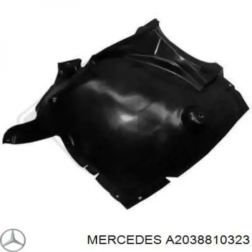 Comprar A2038810323 Mercedes Guardalodos delantero izquierdo