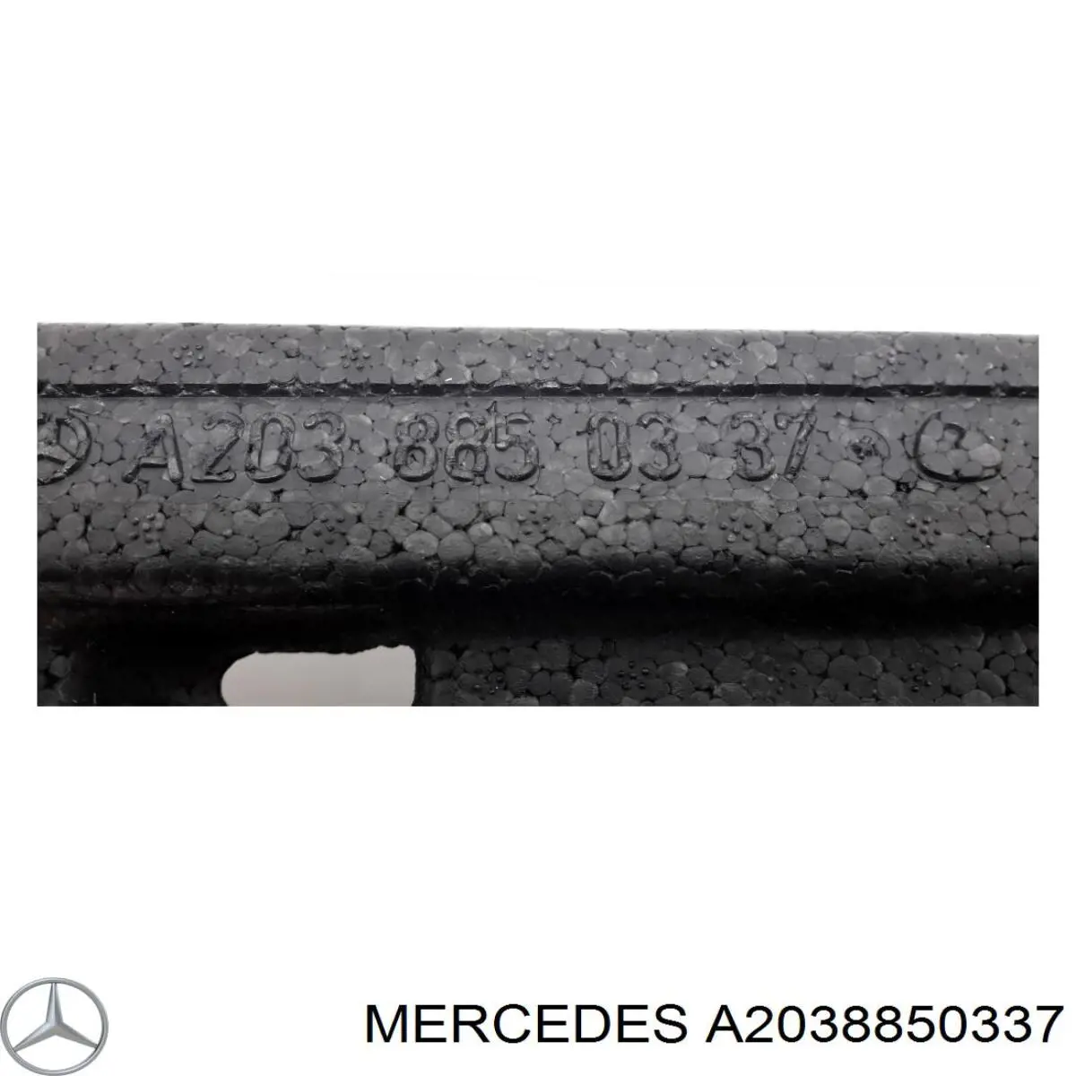 Comprar A2038850337 Mercedes Absorbedor del parachoques delantero