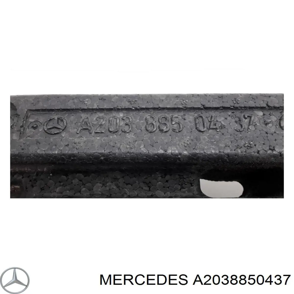 Comprar A2038850437 Mercedes Absorbedor del parachoques delantero