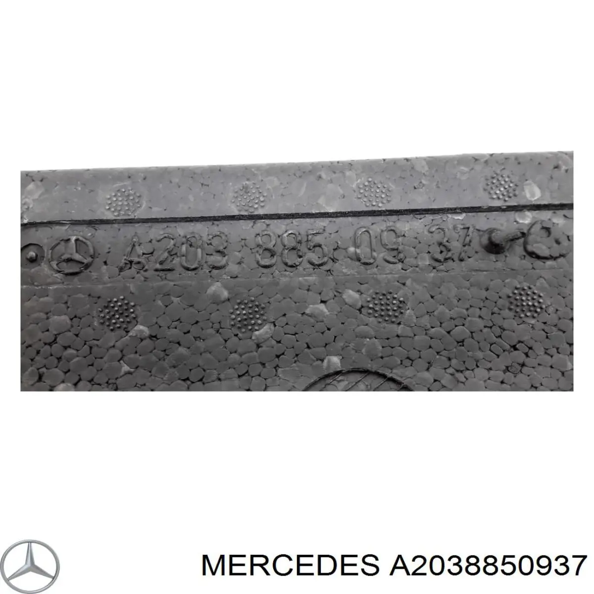 Relleno de parachoques trasero Mercedes A2038850937 precio, desde 264,72 EUR