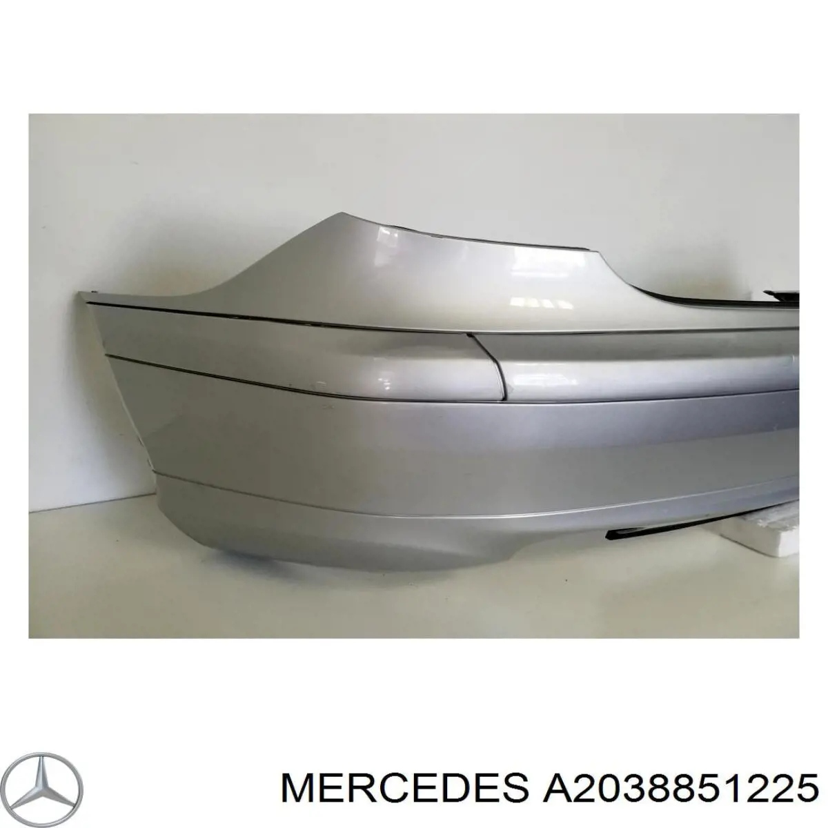  Parachoques trasero Mercedes C 