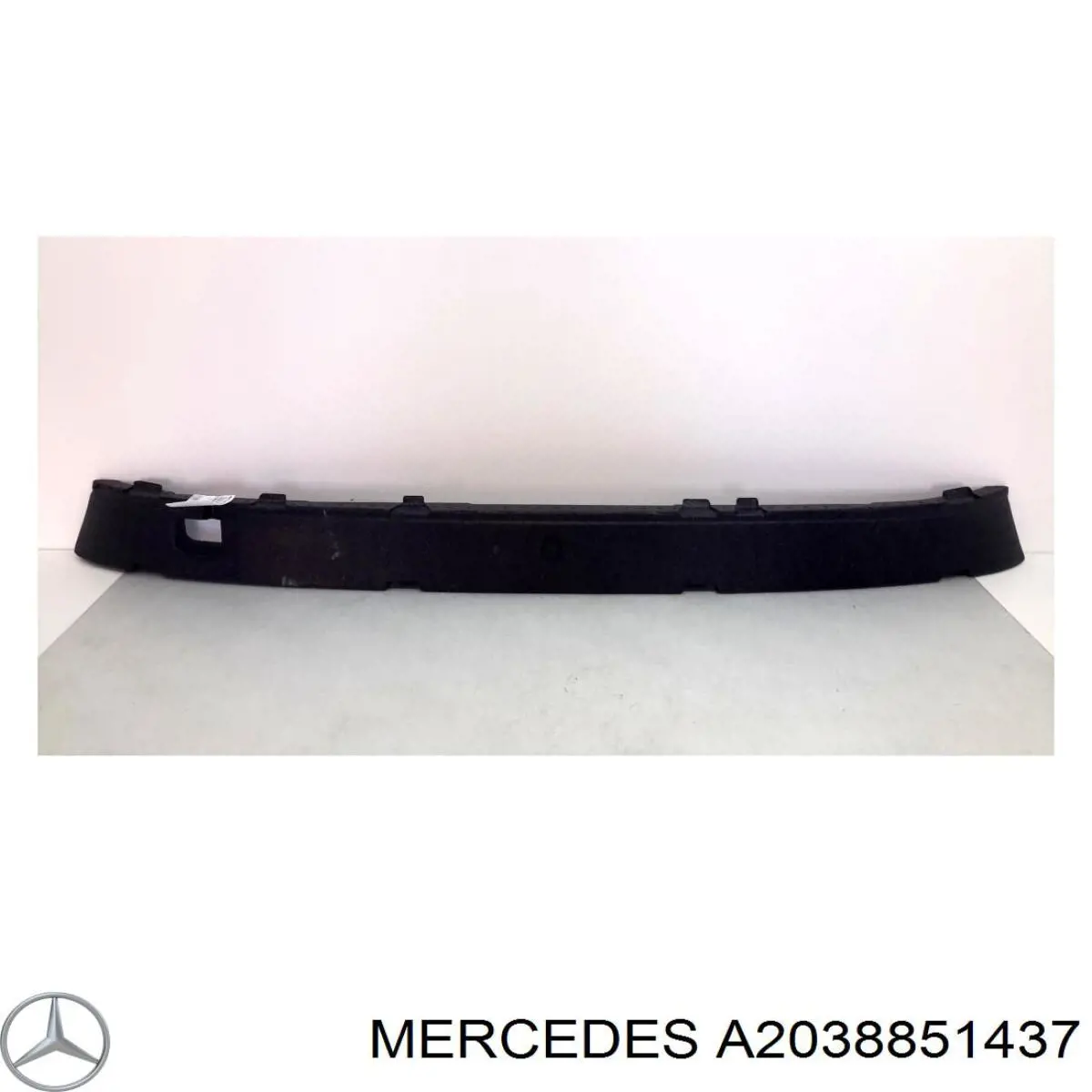 Absorbente paragolpes trasero Mercedes A2038851437 precio, desde 164,24 EUR