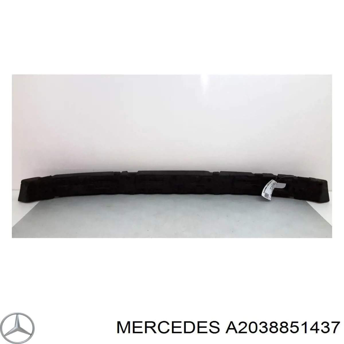 A2038851437 Mercedes Relleno de parachoques trasero