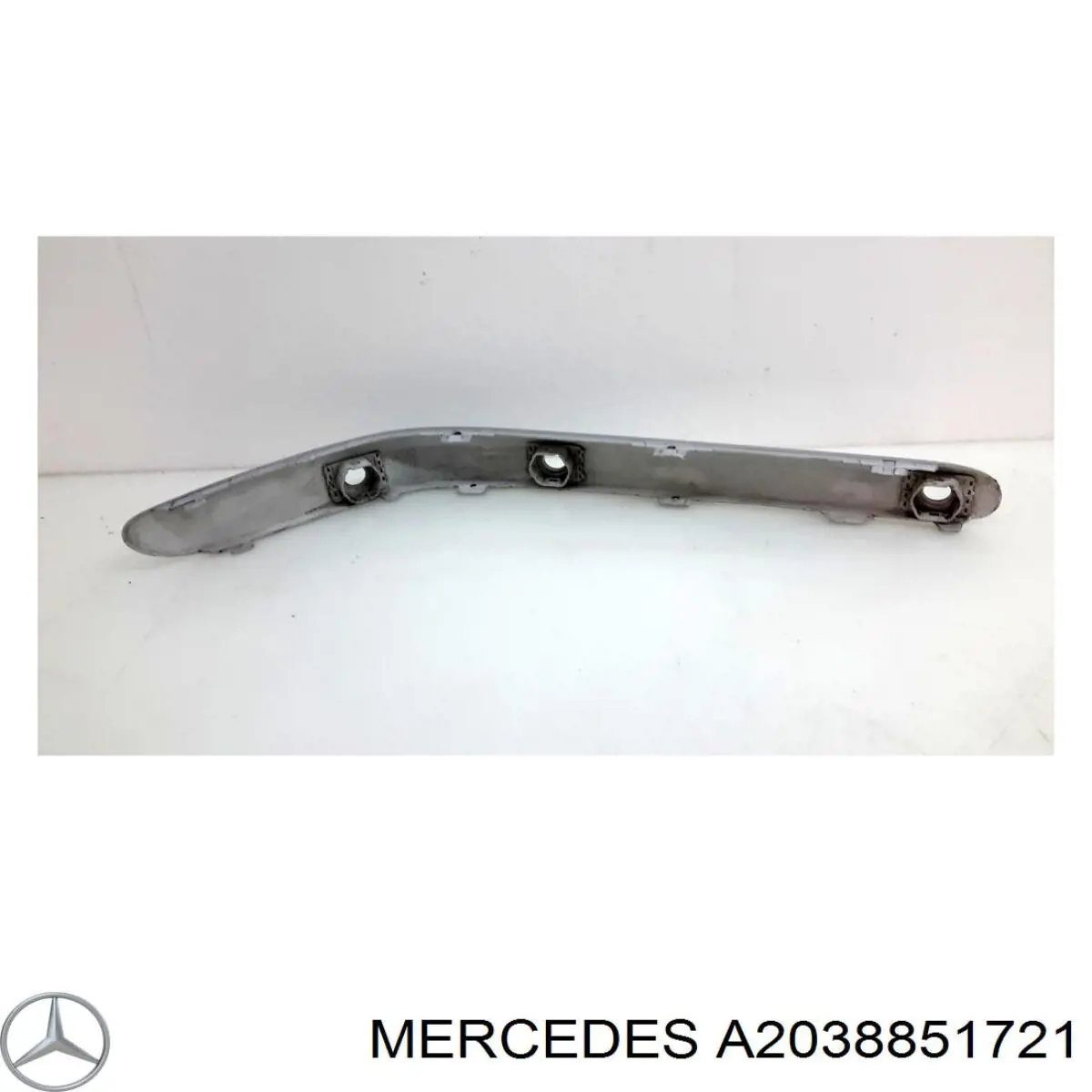 Moldura de parachoques delantera izquierda Mercedes A20388517219197 precio, desde 16,70 EUR
