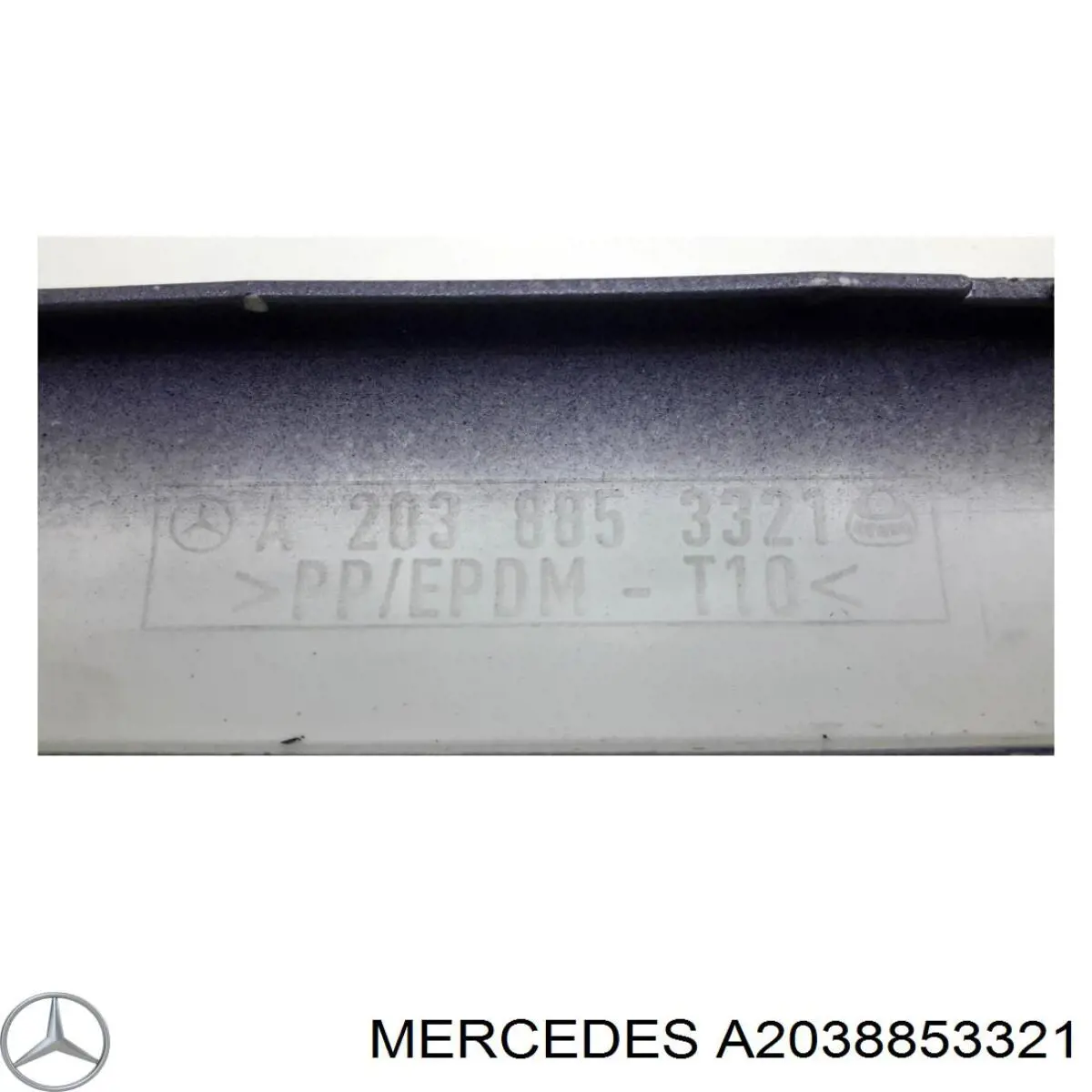 Comprar A20388533219197 Mercedes Alerón del parachoques trasero