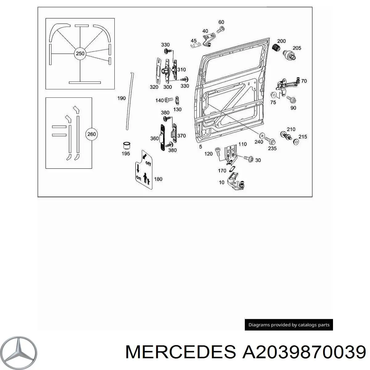 A2039870039 Mercedes