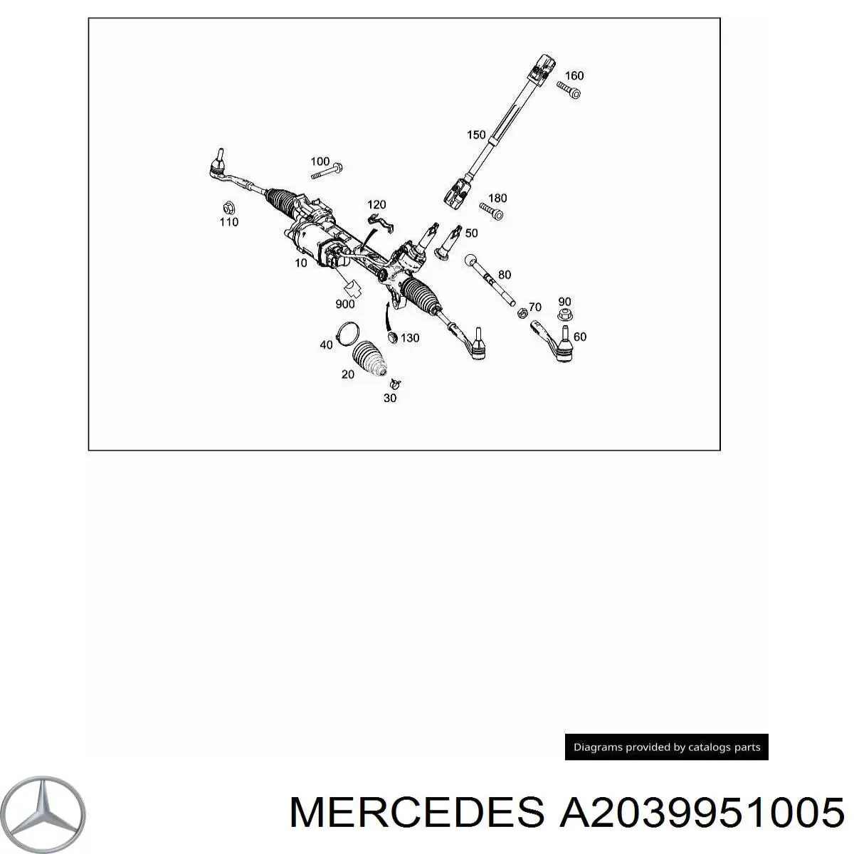  Mercedes A2039951005 precio, desde 8,62 EUR