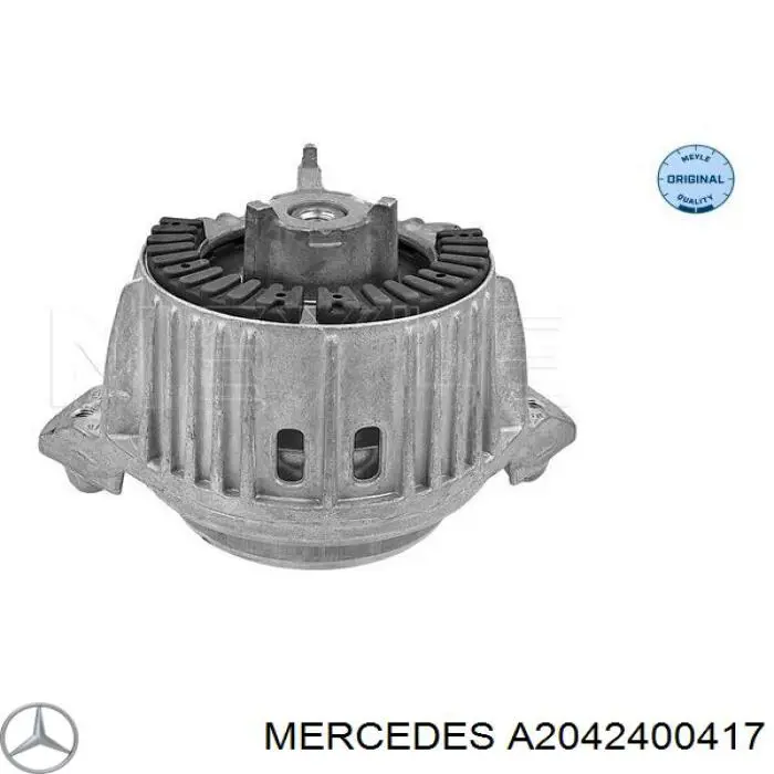 A2042400417 Mercedes soporte motor izquierdo