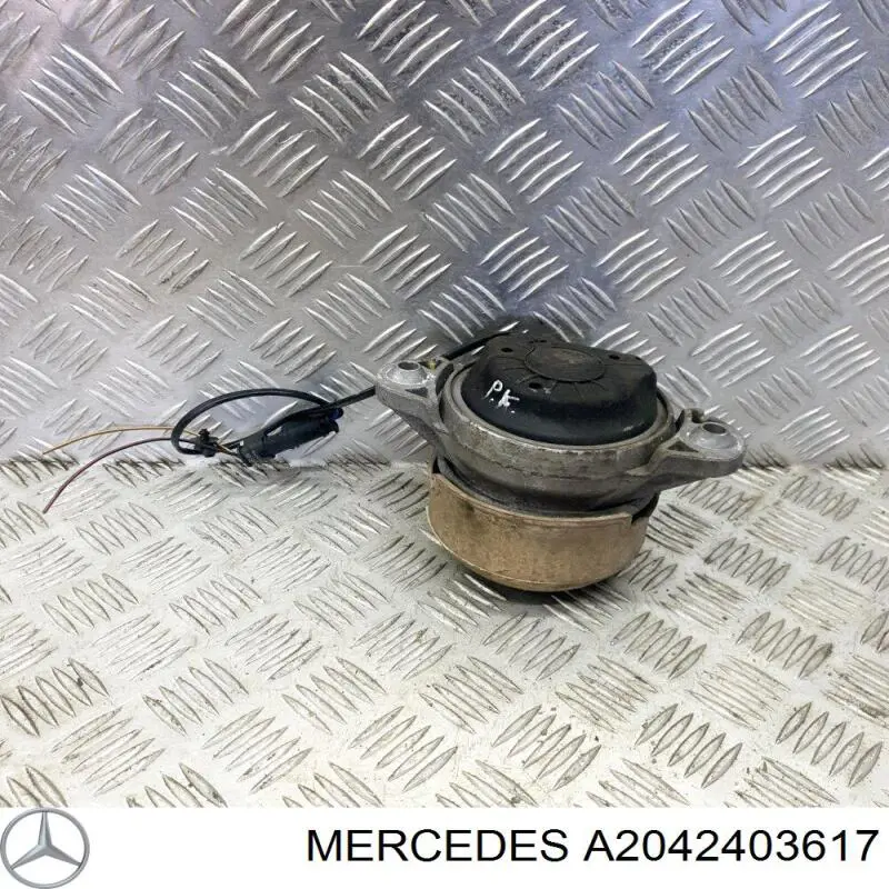 A2042403617 Mercedes soporte motor izquierdo