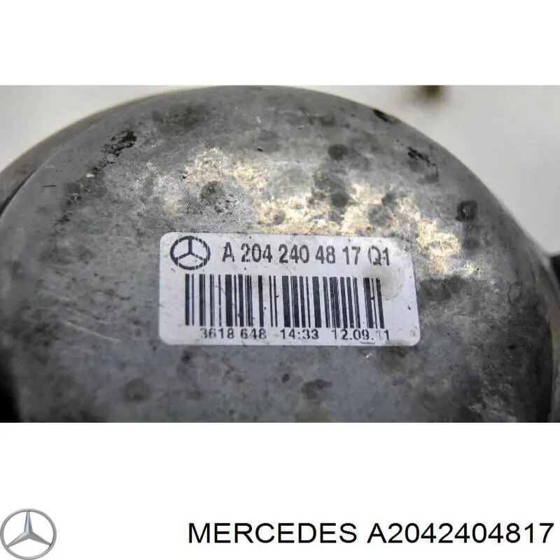 Soporte izquierdo del motor A2042404817 Mercedes