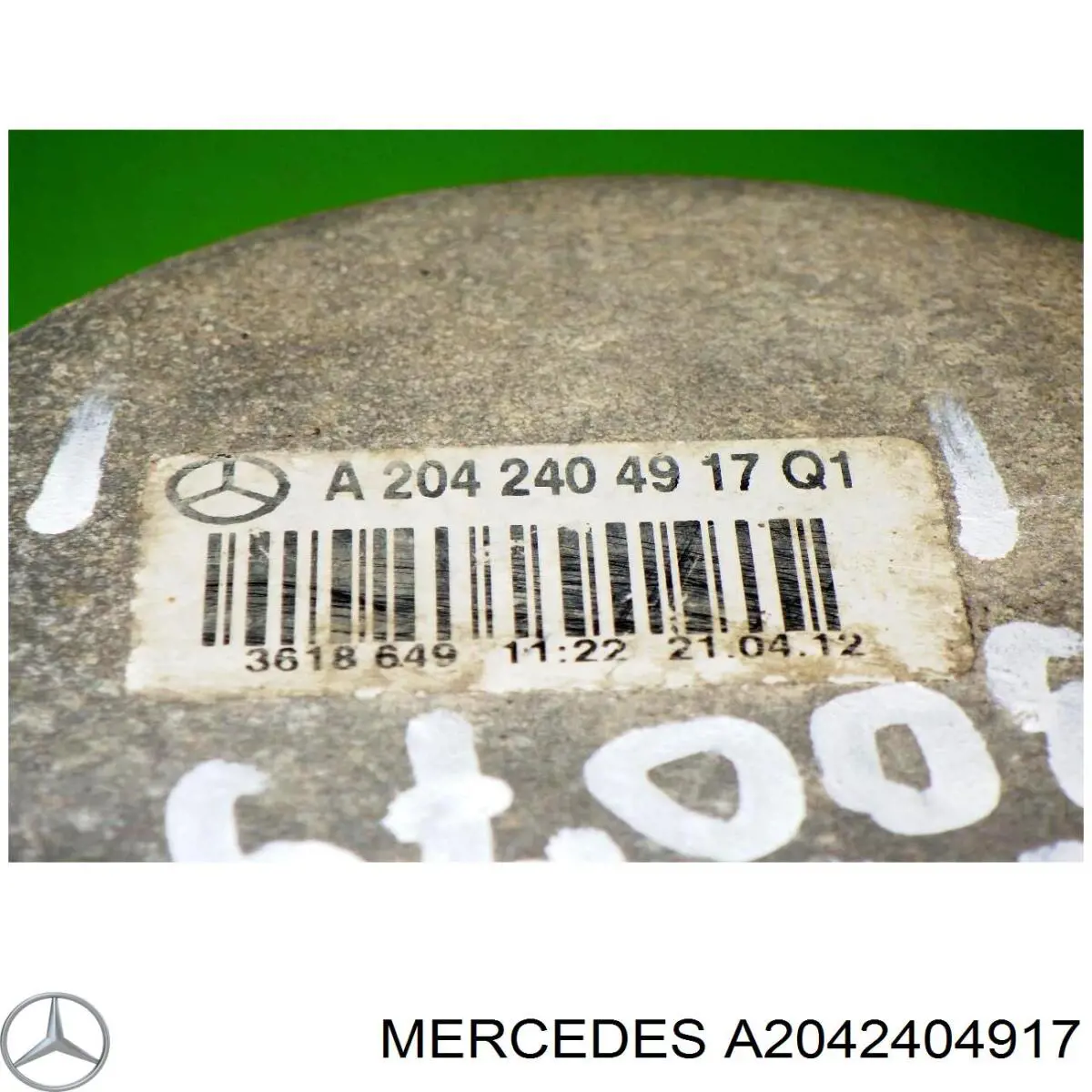 A2042404917 Mercedes soporte de motor derecho