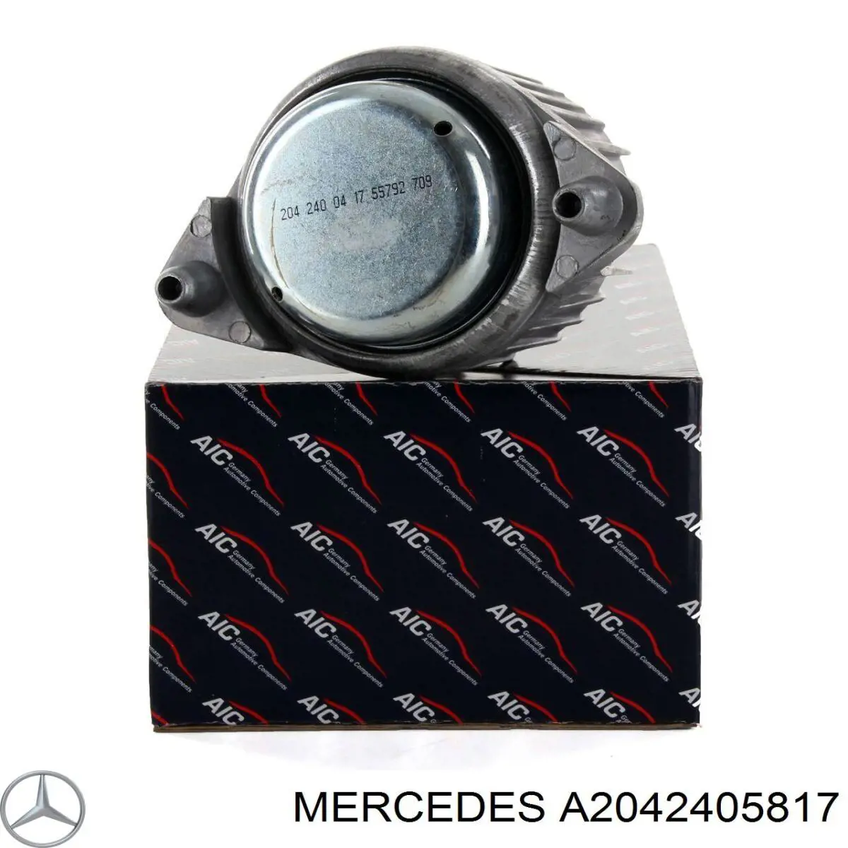 A2042405817 Mercedes soporte motor izquierdo
