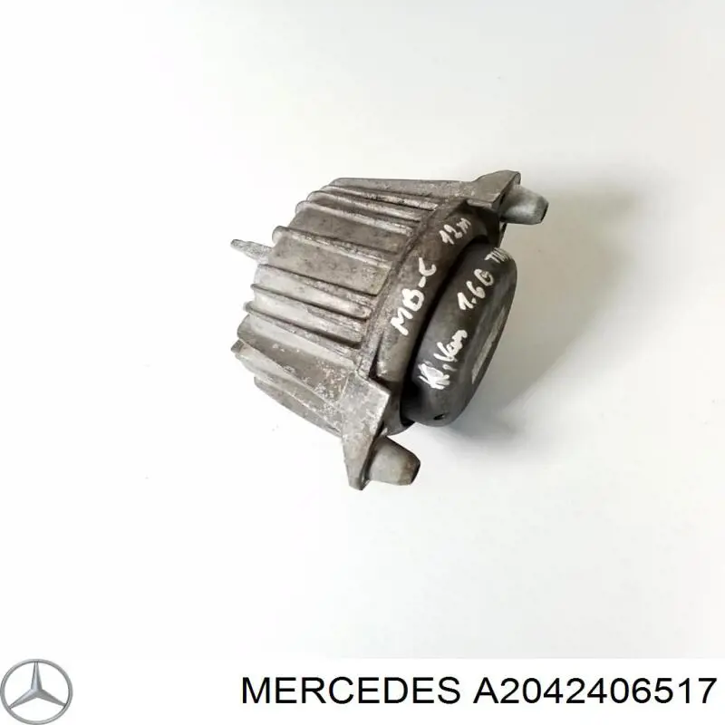 A2042406517 Mercedes soporte de motor, izquierda / derecha