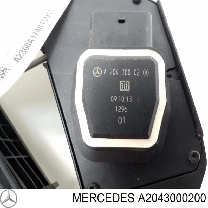 Pedal de acelerador Mercedes SLS AMG (R197)