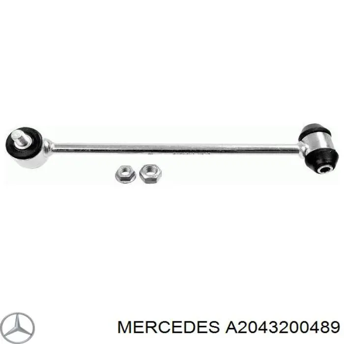 Bieleta estabilizadora trasera derecha Mercedes A2043200489 precio, desde 17,42 EUR