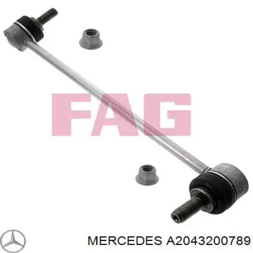 Comprar A2043200789 Mercedes Bieleta estabilizadora delantera izquierda