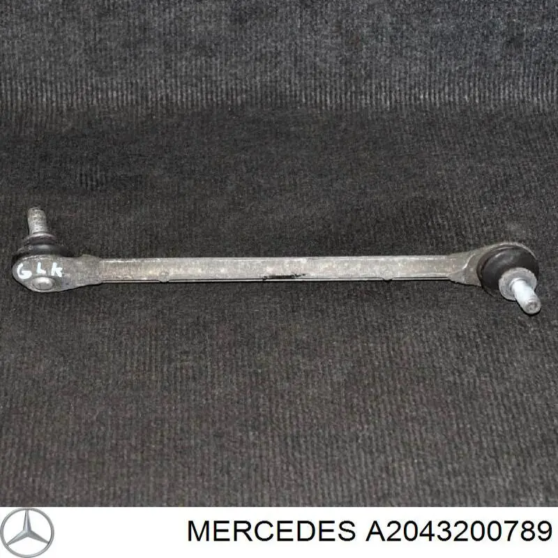 A2043200789 Mercedes barra estabilizadora delantera izquierda