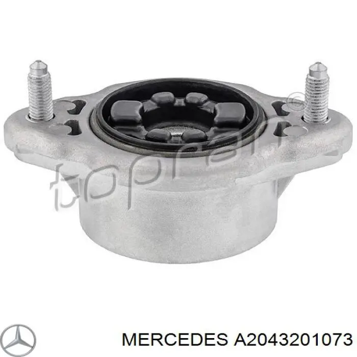 A2043201073 Mercedes copela de amortiguador trasero