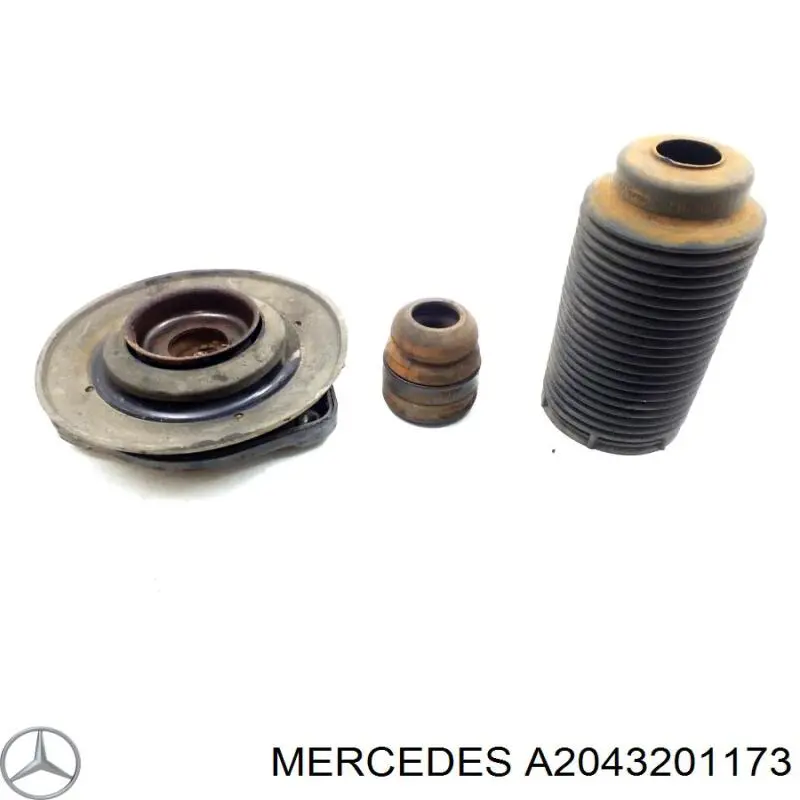 2043200573 Mercedes soporte amortiguador delantero