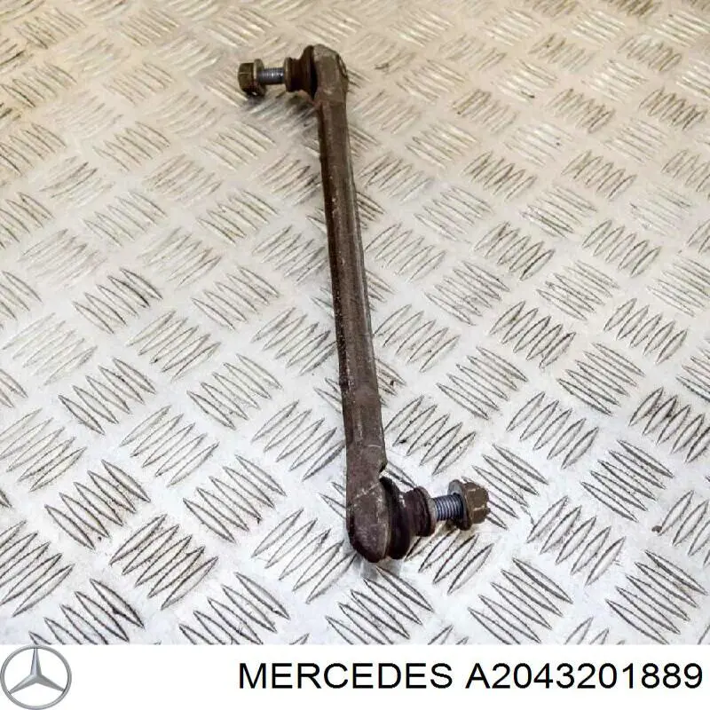 Bieleta estabilizadora delantera derecha A2043201889 Mercedes