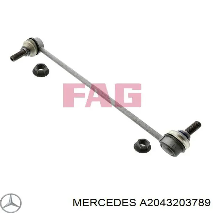 A2043203789 Mercedes Bieleta estabilizadora delantera izquierda