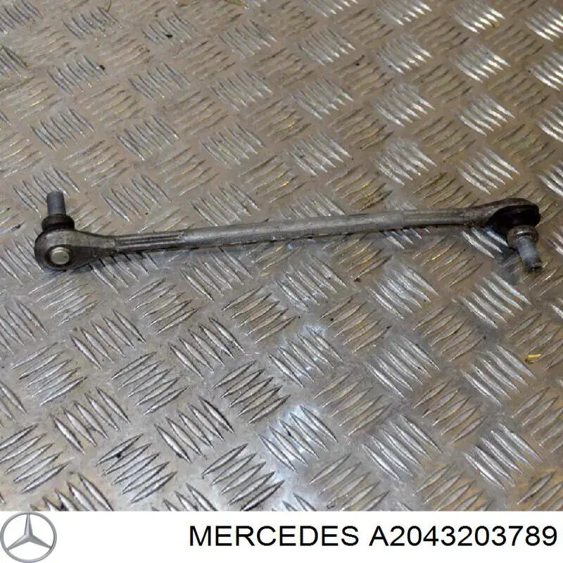 A2043203789 Mercedes barra estabilizadora delantera izquierda