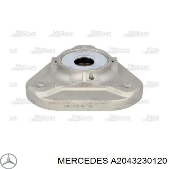 56102 Metalcaucho Soporte del amortiguador delantero