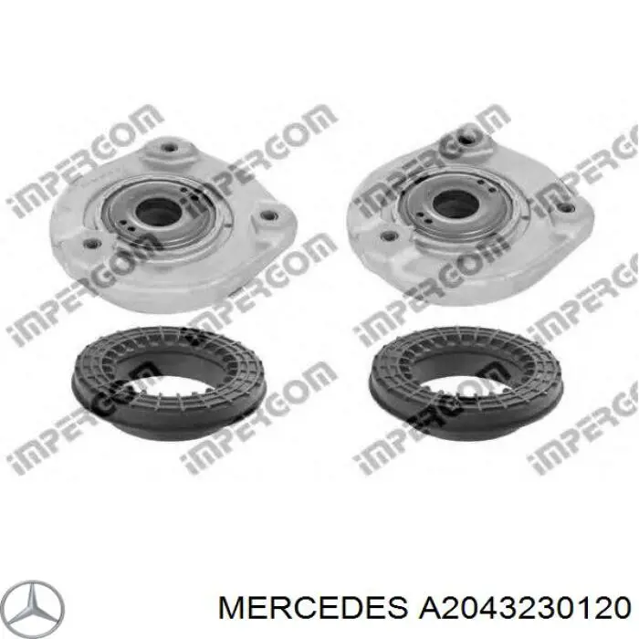 Soporte del amortiguador delantero Metalcaucho 56102