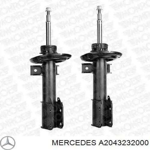 A2043232000 Mercedes amortiguador delantero