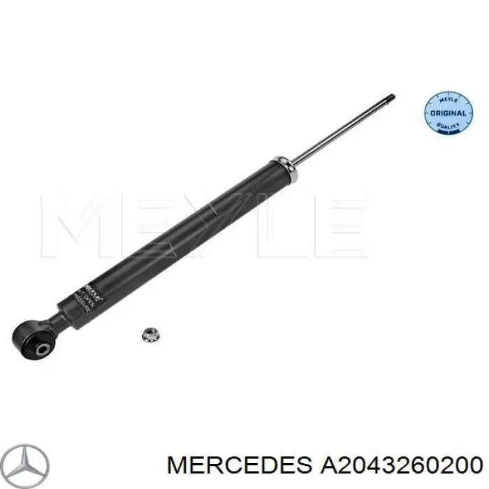 Amortiguador trasero MERCEDES A2043260200