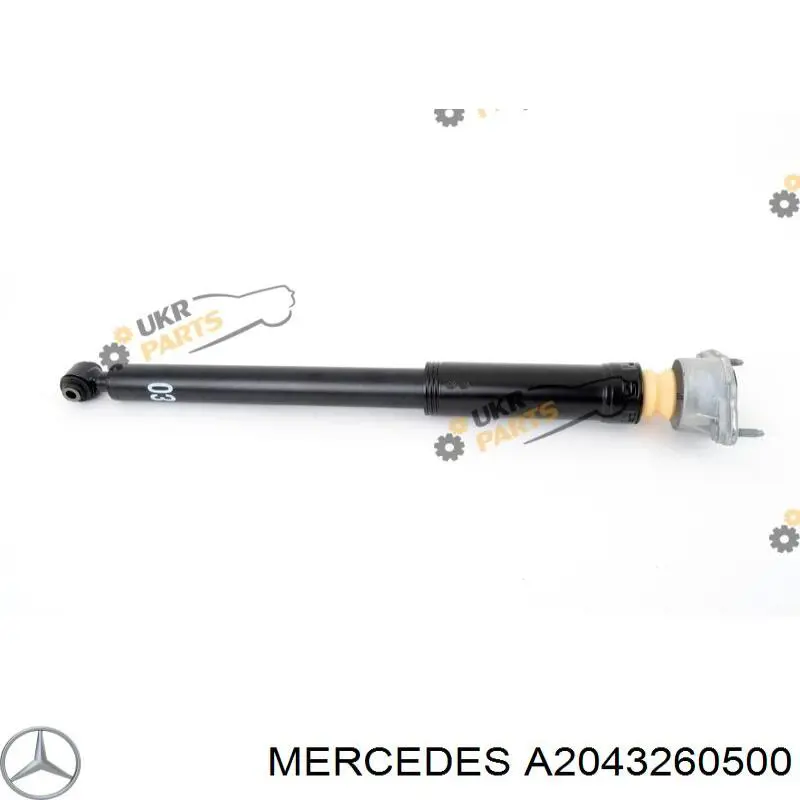 Amortiguador trasero Mercedes A2043260500 precio, desde 81,31 EUR