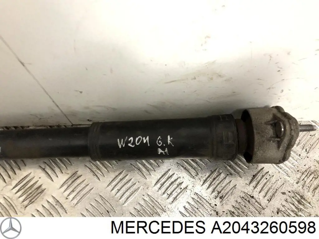 Amortiguador trasero Mercedes A2043260598 precio, desde 35,48 EUR